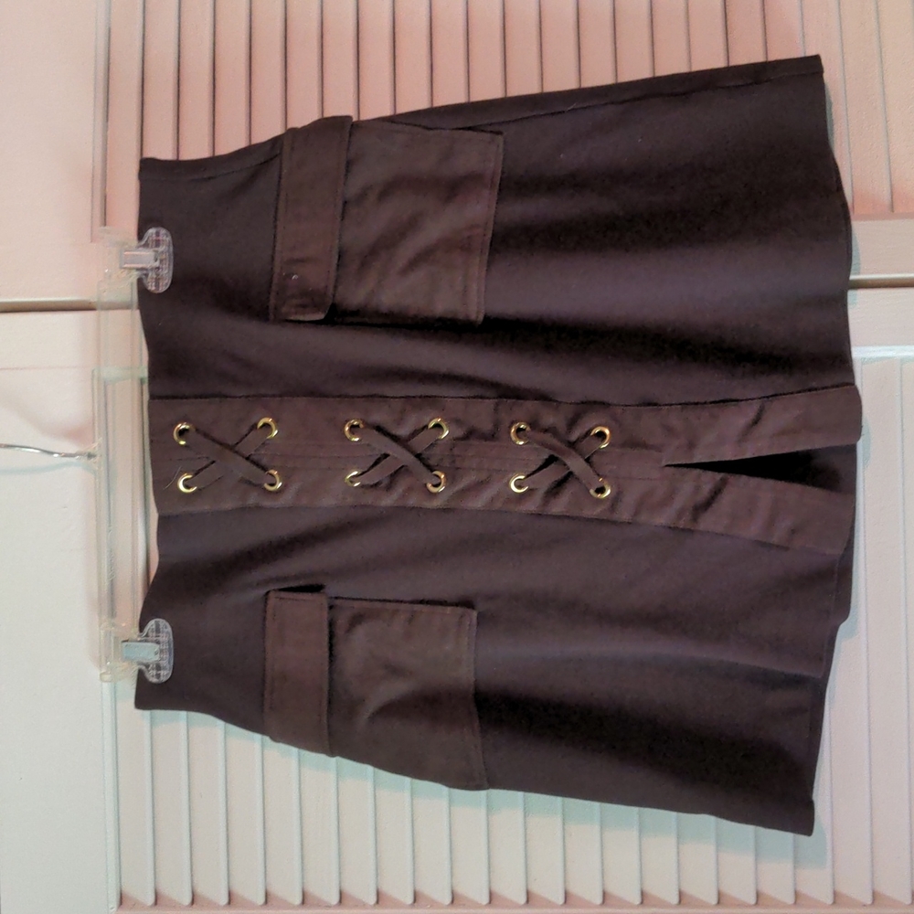 Kors beautiful designed brown skirt